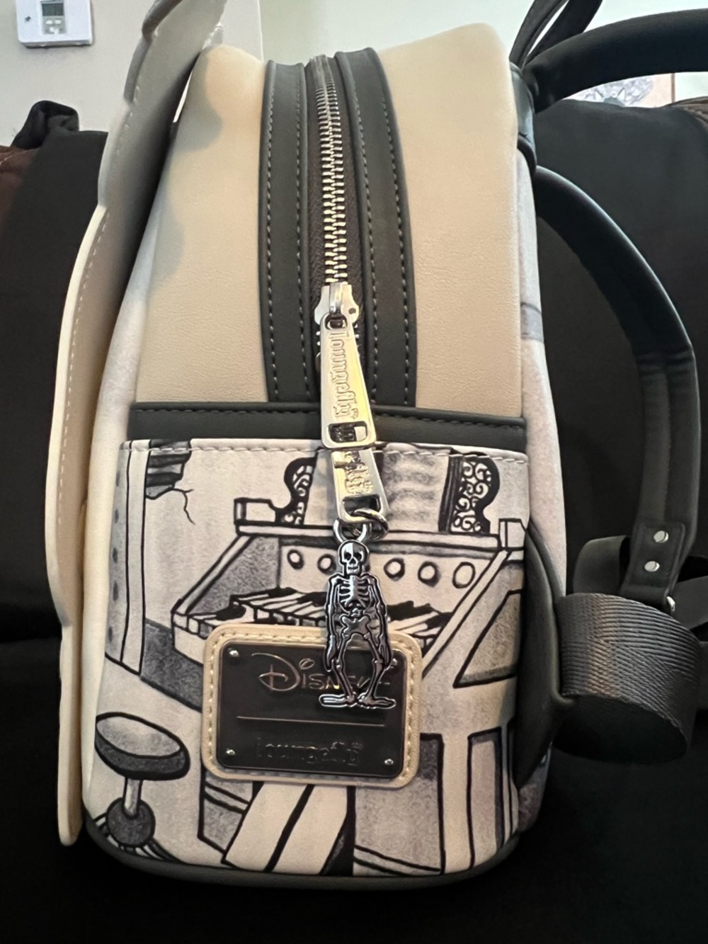 RARE X Lasr Exclusive Disney the Haunted House Mickey Loungefly backpack and wal - Picture 6 of 7